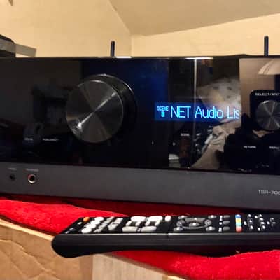 Yamaha TSR-700 7.2 Channel 8K HDR Network Receiver w/eARC, Wi-Fi, Bluetooth, Dolby Atmos, Alexa Voice, Phono In+Remote & Calibration Mic *NICE!* image 2
