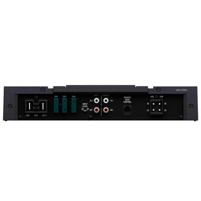 Alpine HDA-M80 800W Mono Subwoofer Amplifier + RUX-H01 Remote Bass Controller + Accessory Bundle image 4