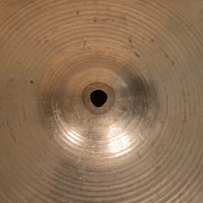 Vintage Zildjian 14" Thin Hi Hat Cymbals 706g 729g image 8