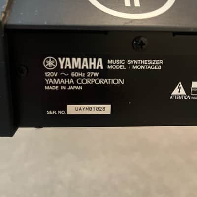 Yamaha Montage 8 Flagship Synthesizer image 14