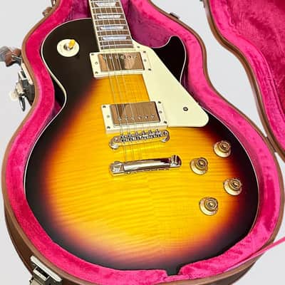 Epiphone 1959 Les Paul Standard Sunburst Electric Guitar w/ Case image 9