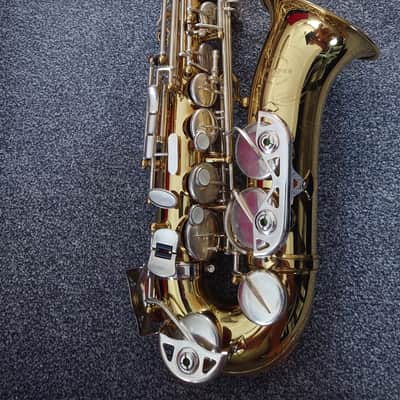 Borgani Vintage Alto Saxophone 1980 - Gold Lacquer with Nickel Silver Keys image 21