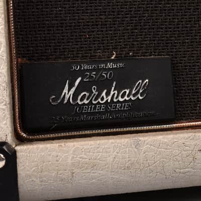 Vintage RARE 1987 Marshall 2556A Silver Jubilee 2x12 Cabinet Made in England image 4