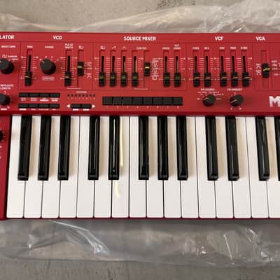 Behringer MS-101 Analog Synthesizer Red w/ Original Box