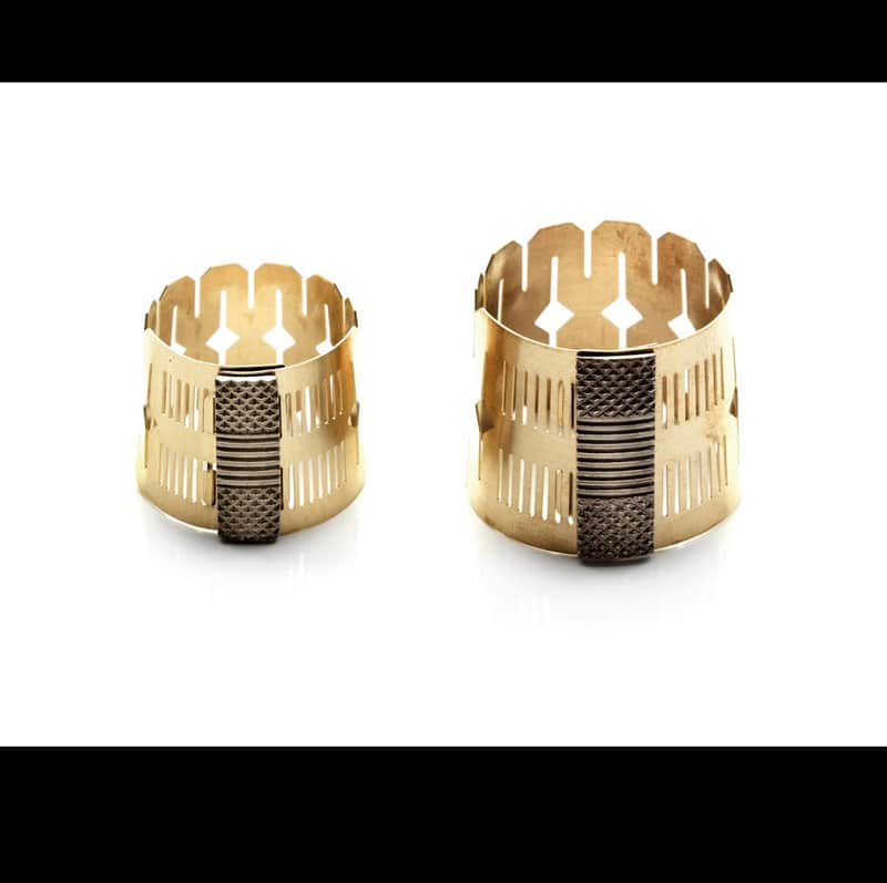 Borgani Flexitone Ligature - Gold Brass Size Large Bild 1