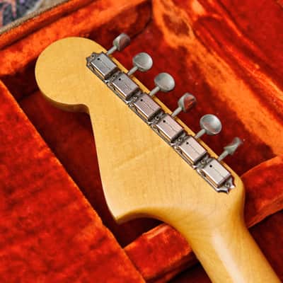 1963 Fender Jaguar Olympic White with Matching Headstock image 15