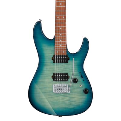 Ibanez Standard AZ24S1F-TXB Transparent Turquoise Burst - Electric Guitar image 4