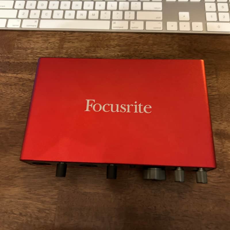 Focusrite Scarlett 8i6 3rd Gen USB Audio Interface 2019 - Present - Red / Black image 1