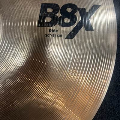 Sabian 20" B8X Medium Ride Cymbal 2016 - Present - Brilliant image 2