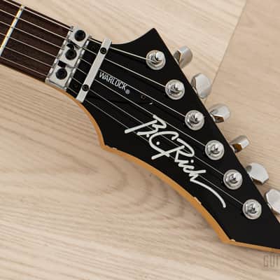 1988 BC Rich Warlock NJ Series Black w/ Floyd Rose, Nagoya Japan