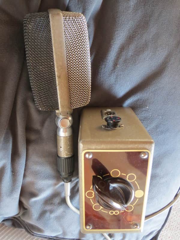 AKG D36 VINTAGE DYNAMIC MULTIPATTERN MICROPHONE W/S36 PATTERN BOX, D12 CAPSULES image 1