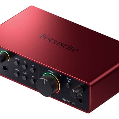 Focusrite Scarlett 2i2 4th Gen Studio Recording USB Audio Interface+Software image 7