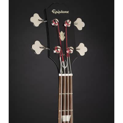 Epiphone EB-3 Bass Ebony - 4-String Electric Bass image 4