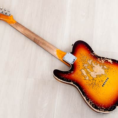 2023 Fender Custom Shop Limited Edition ‘59 Telecaster Custom Super Heavy Relic Sunburst image 15