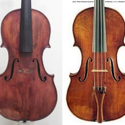A very fine violin by Pietro Giovanni Guarneri, dated 1673 image 13