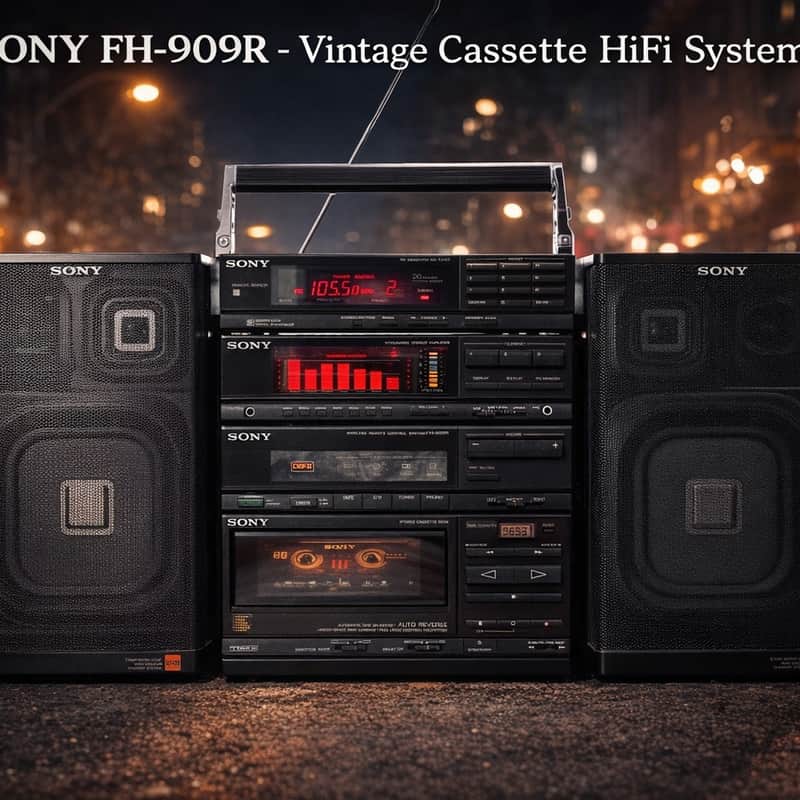 1987 Sony FH-909R Black