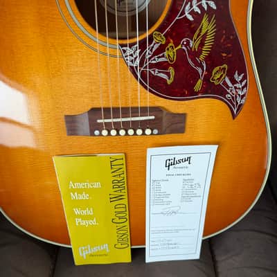 2010 Gibson Hummingbird Standard w/ LR Baggs Element Electronics – Cherry Sunburst – Excellent Condition – Original USA Bozeman Build – OHSC image 18