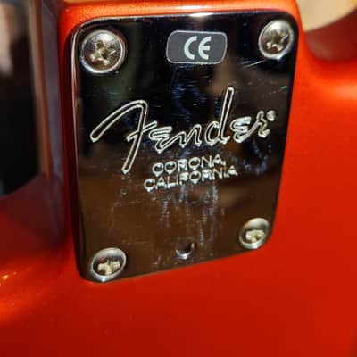 Fender 2001 American Standard Stratocaster Chrome Red w/ OHSC & Bartolini Loaded Pickguard image 21