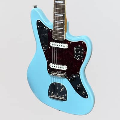 Fender Squier Classic Vibe '70s Jaguar FSR Limited-Edition Electric Guitar - Daphne Blue image 3