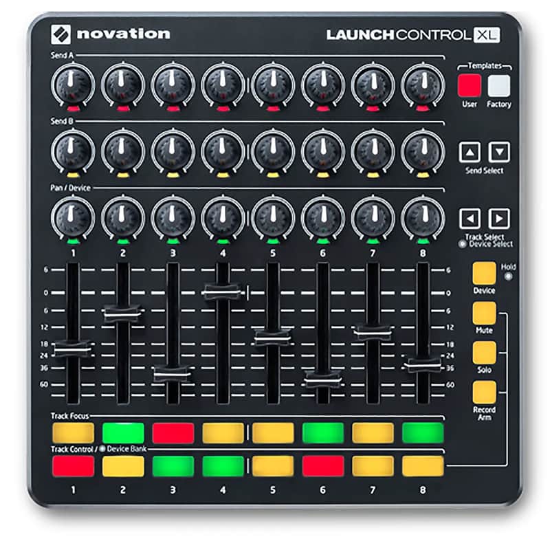 Novation Launch Control XL 中古少し難あり Novation Launch Control XL MKII MIDI DAW Controller | Reverb