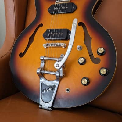 ​Epiphone Casino – Tastefully Upgraded w/ Boutique Vintage Vibe P90s (Pete Biltoft) & Bigsby B7 image 3