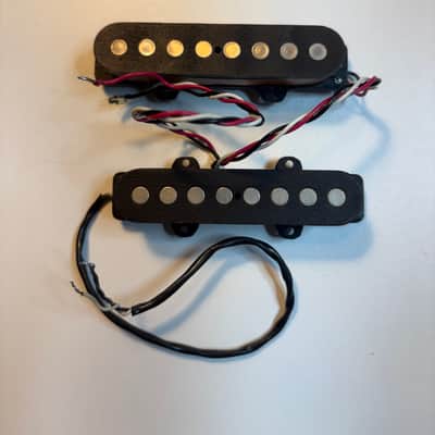 Vintage Schecter Bass Pickups 80s - Black Jazz Style Center Tap Hot Thick image 1
