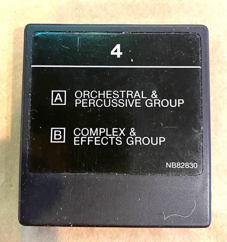 Immagine Yamaha DX7 Data ROM 4 Cartridge - 1