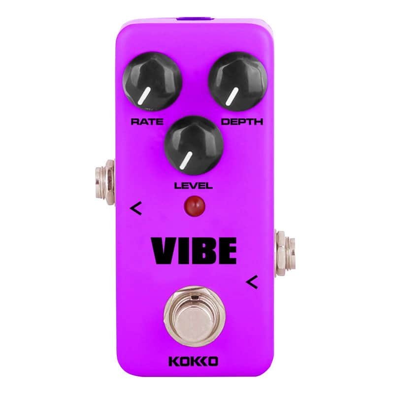 Kokko FUV2 Guitar Mini Effects Pedal Vibe - Analog Rotary Speaker Effect Sound Processor Portable Accessory for Guitar and Bass (Price includes the import duty for US buyer) image 1