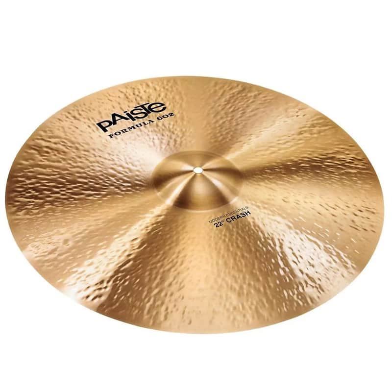 Paiste 22" Formula 602 Modern Essentials Crash Cymbal image 1