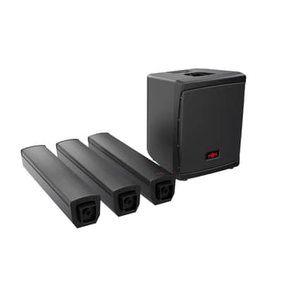 HH Electronics Tensor-Solo All-In-One Column PA System, Black image 3