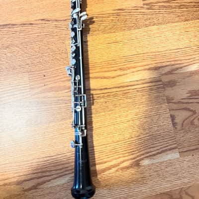 Selmer 123F  Oboe with case and reed. Made In USA image 5