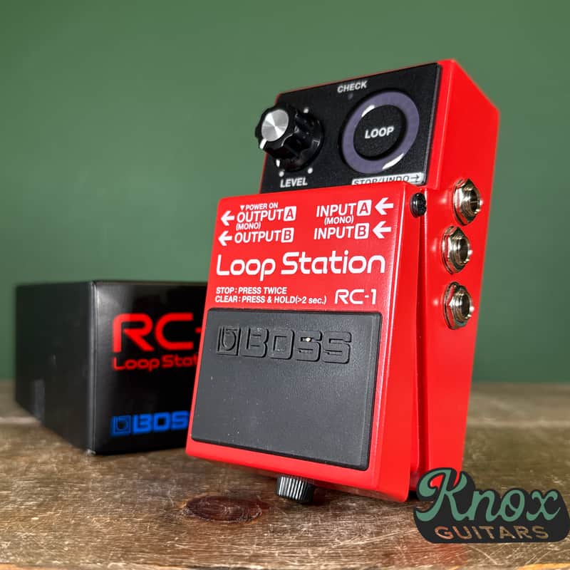 Boss RC-1 Loop Station 2014 - Present - Red image 1