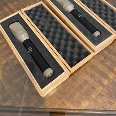 Neumann M71 capsule with M582 body - Black pair image 1