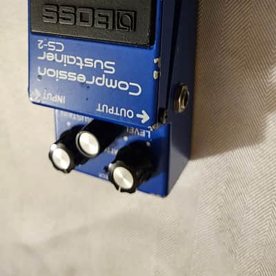 Boss CS-2 Compression Sustainer (Black Label) 1981 - 1989 - Blue image 4