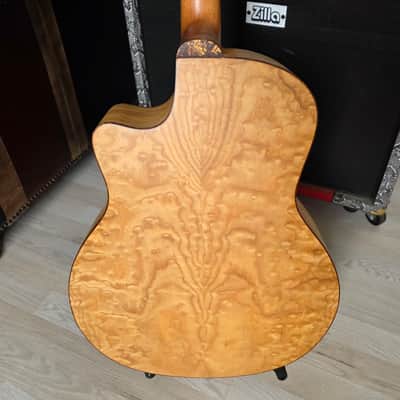 Dean Exotica Acoustic Wlectric Guitar Quilted Ash Quilt Top Active Pre-Amp with XLR Output image 12