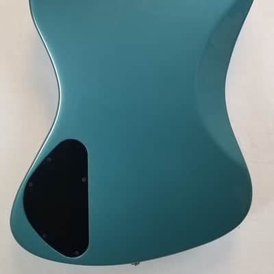 Gibson Non-Reverse Thunderbird Electric Bass Guitar, Faded Pelham
Blue W/ Case image 16
