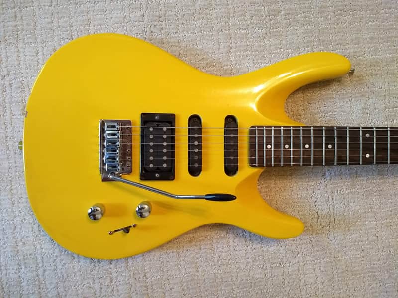 Washburn Chicago Series KC-20V 90s Yellow | Reverb