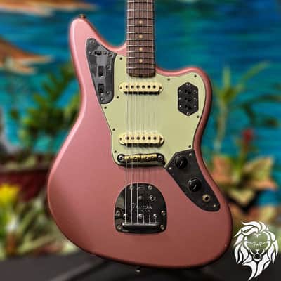 Fender Custom Shop 1964 Jaguar Faded Burgundy Mist CZ578800 image 1