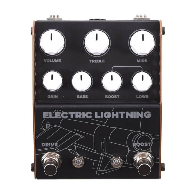 ThorpyFX Electric Lightning Chris Buck Signature Overdrive | Reverb