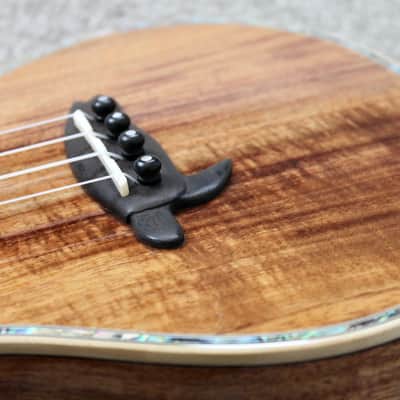 Big Island Ukulele Co Solid Golden Koa Concert Ukulele KX-CTG  W/ Carrying Case image 16
