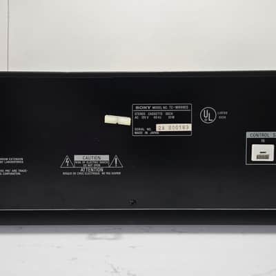Sony TC-WR99ES 1992 - Black with wood trim image 9