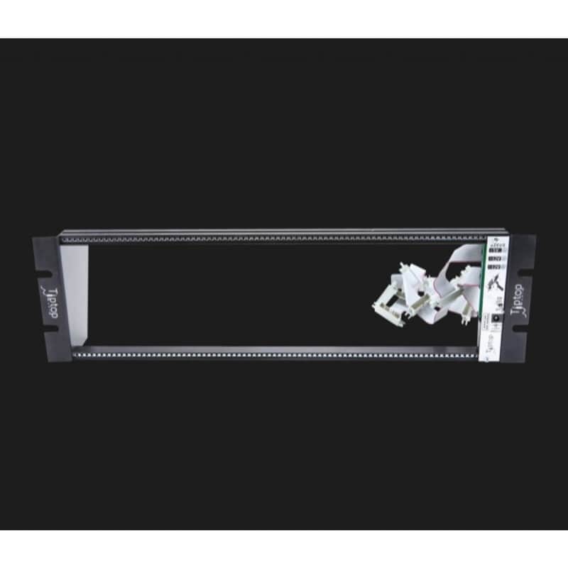 Tiptop Audio Happy Ending EU 19" Rack Eurorack Case & Power Kit (Black) image 1