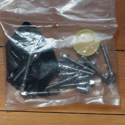 Pearl Tension Rods & Tuning Key New Unused RTG-665 Genuine NOS Spares Rhythm Traveler GIG Bass Drum image 2