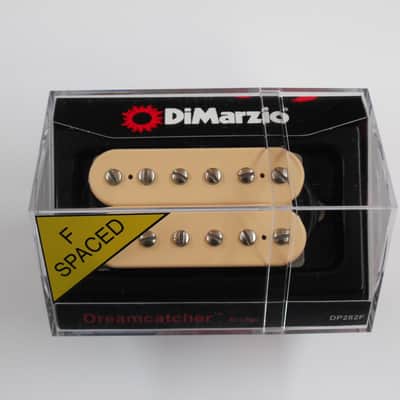 DiMarzio F-spaced Dreamcatcher Bridge Humbucker Creme W/Chrome Poles DP 282