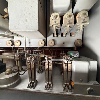 1938 Collins Radio Co. 12H-6 Console tube mixer broadcast preamp image 8