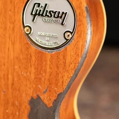 Gibson Custom Shop 1957 Les Paul Standard Murphy Lab Heavy Aged Electric Guitar - Natural with Hardshell Case image 11