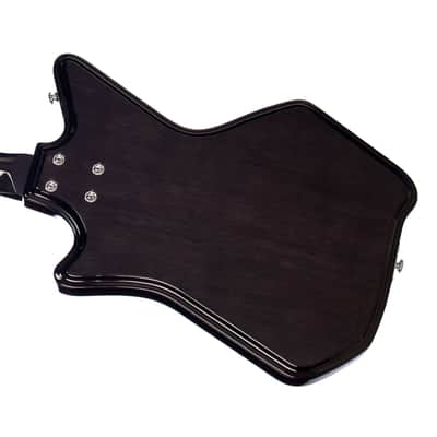 Airline Guitars Jetsons 2P FM Charcoal Flame image 4