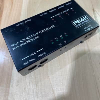 Peak Pac4 4ch MIDI Amp Controller image 1