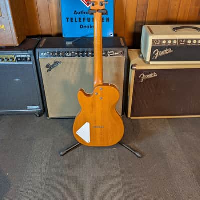 Harmony Jupiter Thinline Semi-Hollow Electric Guitar - Cherry (Used) image 2