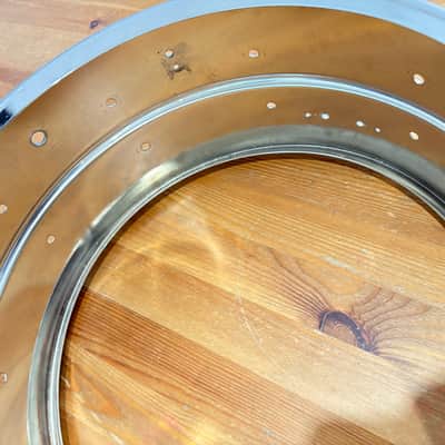 Ludwig 1970’s LM402 Supraphonic 6.5x14" 10-Lug Aluminum Snare Drum image 15